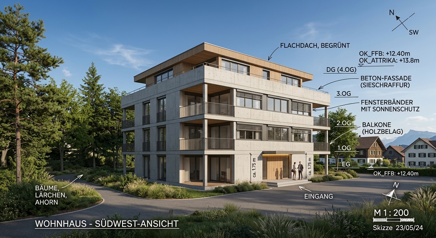 Wettbewerbsrendering